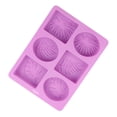 thumbnail image 6 of Huayishang Plastic Embossing Mold Silicone Nonstick Food Grade Silicone for Chocolate Candy Jelly Ice Cubes Dog Treats, Kitchen Essentials Clearance Sale Purple, 6 of 9