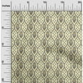 thumbnail image 1 of oneOone Cotton Poplin Light Yellow Fabric Leaves & Floral Block Sewing Fabric By The Yard Printed Diy Clothing Sewing Supplies 42 Inch Wide, 1 of 4