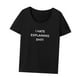 thumbnail image 4 of Camiseta para mujer con cuello redondo, camiseta básica para viajar, trabajo, calle M, 4 of 8