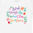 thumbnail image 4 of Inktastic 1st Birthday 1 Year Old Girl She is Fierce Girls Baby Bodysuit, 4 of 5