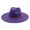 Purple, variant on Fgnfyis Stylish Outdoor Leisure Sun Hat with Wide Brim Design for All Seasons Beige One Size