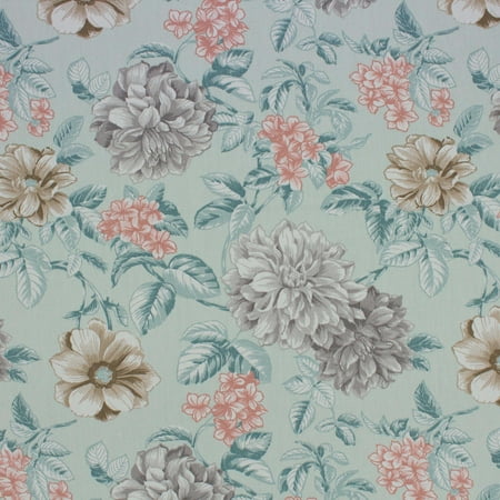 Better Homes & Gardens 100% Cotton Flower Garden Spa, 2 Yard Precut Fabric