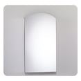 thumbnail image 5 of Robern MC2430D6A  23 1/4" Wide x 6" Deep Customizable Arched Cabinet w/ Cabinet Hinge: Left & Electrical Option: Electrical outlet w/ Interior Light & Mirror Type / Lens: Beveled, 5 of 5