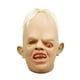 thumbnail image 2 of Máscara de cabeza de terror con ojos oblicuos, máscara de látex para Halloween, aterradora, realista, cubierta completa para escenario, espectáculo,, 2 of 8