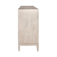 thumbnail image 3 of Bowery Hill 4-Door Accent Cabinet in Washed Taupe & Silver Champagne, 3 of 12