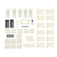 thumbnail image 4 of Tall Narrow 8-Drawer Storage Tower Cabinet with 7 Shelves, Modern Style, 4 of 4