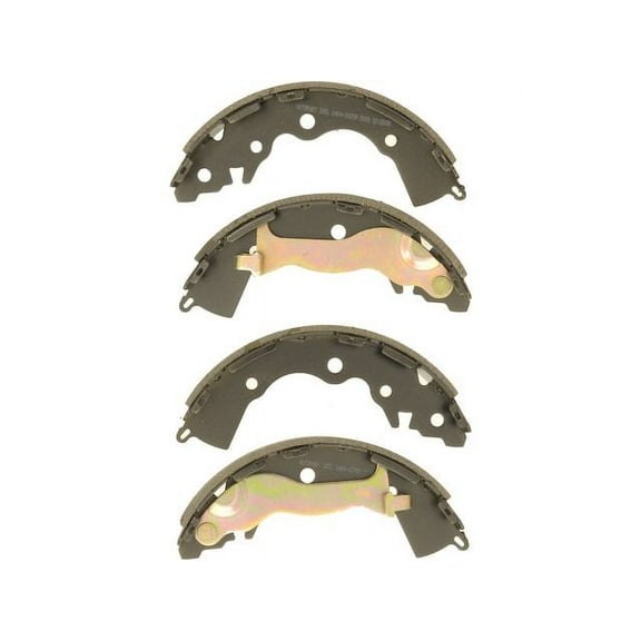 Rear Brake Shoe Set - Compatible with 2006 - 2011 Kia Rio 2007 2008 2009 2010