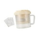 thumbnail image 5 of Colador de yogur griego Colador con tapa Utensilio de cocina para alimentos Yogur blanco, 5 of 7