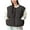 Black, variant on Fall Vests for Women Crweneck Sleeveless Jackets Zip up Cropped Coats with Pockets Casual Outerwear