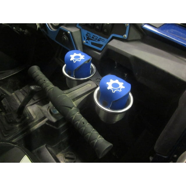 Polaris RZR 570 900 1000 Passenger Grab Handle Cup Holder Kit with Can