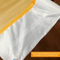 thumbnail image 4 of 4 Rolls Clear Plastic Sheeting 4.9X 65.5 Ft Pre-Taped Masking Film Drop Cloths for Painting Automotive Painting Covering, 4 of 5
