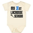 thumbnail image 3 of Inktastic My 1st Lacrosse Season Boys Baby Bodysuit, 3 of 5