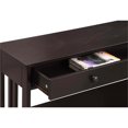 thumbnail image 5 of Convenience Concepts Mission Table Console à un Tiroir, Fini Bois Espresso, 5 of 5