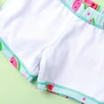 thumbnail image 6 of TAIAOJING Girls Swim Suit Toddler Kids Girl Baby Swimwear Cute Cartoon Print Top Shorts Pants Bathing Suit Sets Summer Beach Swimsuits 2PCS Kids Baby Girls For 4-5 Years, 6 of 8