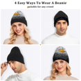 thumbnail image 5 of BZSMCE Winter Beanie Hats Warm Cozy Cap Whispers Of Wisdom Pattern, 5 of 7