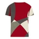 thumbnail image 5 of Fiudx Ofertas Flash Del Día Blusa Informal de Manga Larga con Estampado Cómodo y Botones para Mujer, 5 of 5