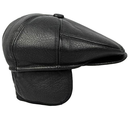 flat caps with ear flaps