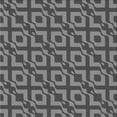 thumbnail image 1 of Ahgly Company Machine Washable Indoor Square Transitional Black Area Rugs, 4' Square, 1 of 7