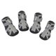 thumbnail image 2 of Botas para Perros Lluvia Antideslizantes Accesorios Botas de Goma Duradero - 4 Negro Salvador Zapatos de lluvia impermeables para mascotas, 2 of 10