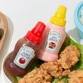 thumbnail image 5 of Mini Condiment Bottles 1Pc Portable Seasoning Storage Containers Jars Bpa-Free Food-Grade Leak-Proof Dispensers For Ketchup Honey Salad Mustard Mayo O Oil, 5 of 8