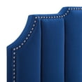 thumbnail image 3 of Modway Rosalind Performance Velvet Full/Queen Headboard in Navy, 3 of 10
