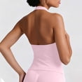 thumbnail image 6 of zbxnLI Women's Slim Yoga Tank Top Summer Fashion Solid Color Sleeveless Athletic Workout Running Tops for Womens, 6 of 7