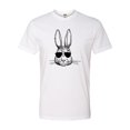 thumbnail image 2 of Go All Out Bunny Face With Sunglasses Deluxe Soft T-Shirt Mens/Women, 2 of 3