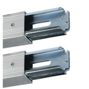 "Two 84""- 96"" Adjustable Heavy-Duty Aluminum E-Track Decking/Shoring Beam | Cargo Load Lock Bar for Enclosed Trailers, Trucks, Vans, and Reefers with The E Track Tie-Down System"