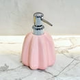 thumbnail image 4 of 380ml Ceramic Refillable Soap Dispenser For Bathroom Premium Kitchen Liquid Pump Bottles, 4 of 6