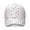 Christmas Snowflake Circle Dot Pattern, variant on Christmas Santa Train Polar Bear Pattern Baseball Cap, Outdoor Travel Cap with Snap Closure & Sweatband, Polyester Construction Gifts for Unisex Men Women