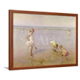 thumbnail image 1 of Beach Scene, Figurative Framed Art Print Wall Art by CharlesGarabed Atamian Sold by Art.Com, 1 of 5