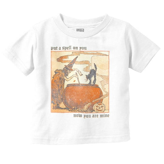Vintage Halloween Witches Brew Toddler Boy Girl T Shirt Infant Toddler Brisco Brands 6M