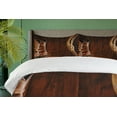 thumbnail image 4 of Ambesonne Western Duvet Cover Set, Cowboy Wild Sports, Queen, Umber Brown, 4 of 6