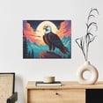 thumbnail image 6 of Lsque Cartoon Iceberg Bald Eagle Print Wall Art – Decorative Picture for Living Room, Bedroom, and Office (Horizontal), 6 of 6
