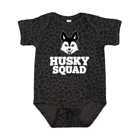 

Inktastic Dog Husky Squad Gift Baby Boy or Baby Girl Bodysuit