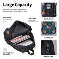 thumbnail image 4 of Disketp German Shepherd Dog Mochila Estampada de Gran Capacidad con Lonchera y Estuche, Set de 3 Piezas para Estudiantes, 4 of 7