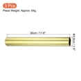 thumbnail image 2 of Unique Bargains Relais de Piste Bâton de Course en Alliage d'Aluminium, Or 3 Pack, 2 of 5