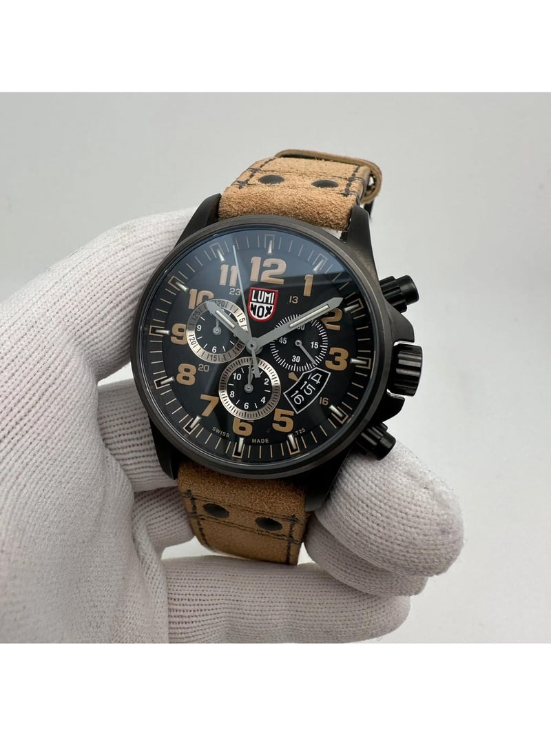 Luminox Atacama Chronograph 42mm Steel Black Dial Mens Quartz