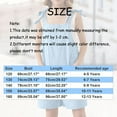 thumbnail image 3 of Girls' Overalls Sleeveless Jumpers Spaghetti Strap Harem Pants with Side Pockets Plain Color Clothes for Girls 8-9 Years, 3 of 4