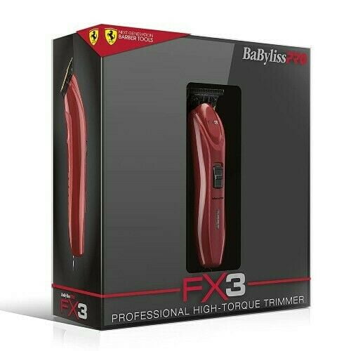 aften sand myg Babyliss Pro RED Ferrari Designed X3 Cord/Cordless, Zero gap Trimmer FXX3T  - Walmart.com