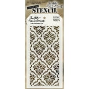 Stampers Anonymous THS-026 Tim Holtz Layered Stencil 4.125''X8.5 '' - Gothic