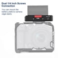 thumbnail image 4 of MistahaNP-F Battery Charger Metal Battery Adapter Plate with USB Charging Port DC12V DC8V, 4 of 6