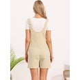 thumbnail image 3 of DARING DIVA Women's Summer Shorts Overalls Loose Jumpsuit X-Small Khaki, 3 of 6