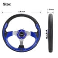 thumbnail image 6 of Roykaw Golf Cart Steering Wheel Universal for EZGO Club Car Yamaha, Golf Cart Accessories, Blue, 6 of 9