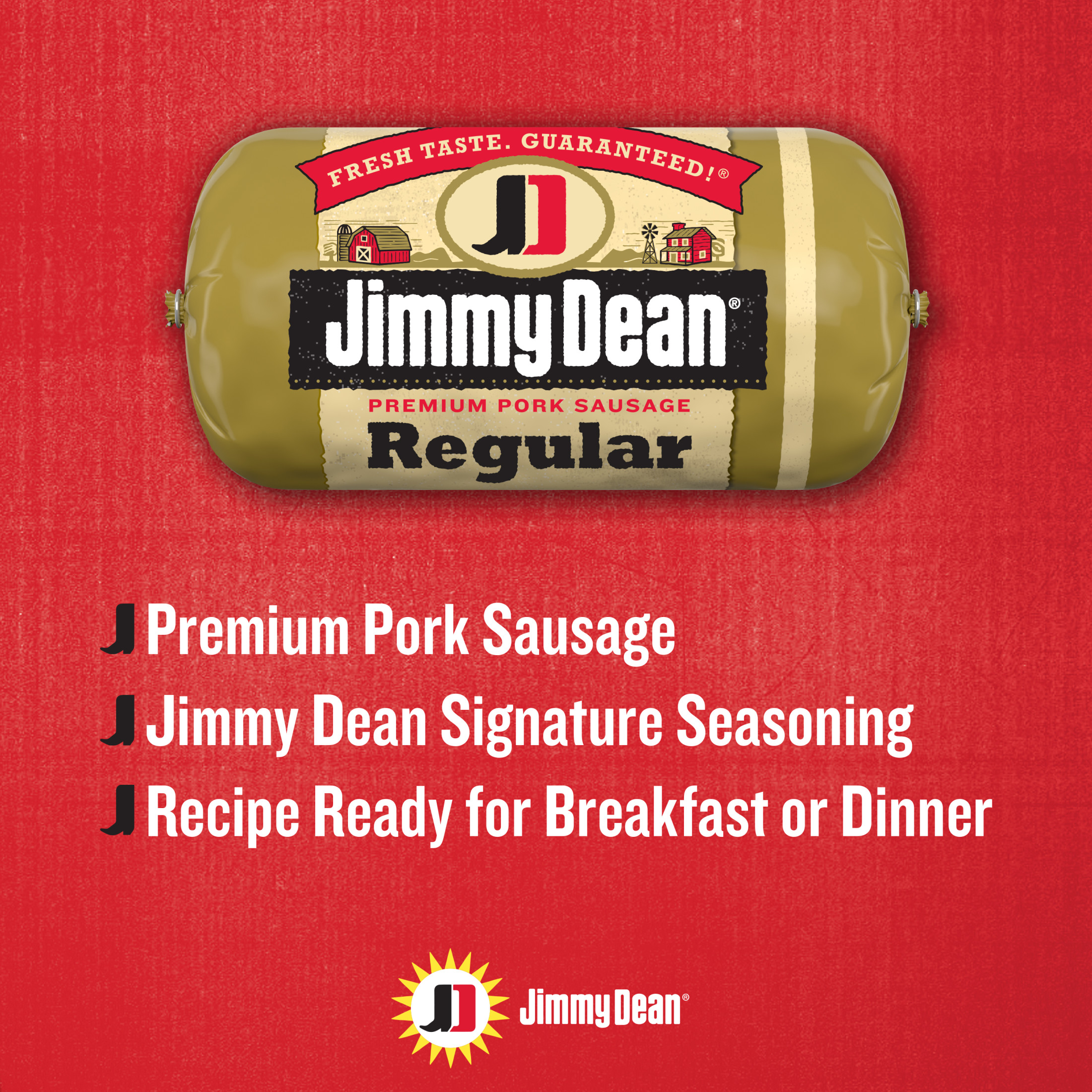 Jimmy Dean Premium Pork Regular Sausage Roll, 16 oz - image 5 of 15