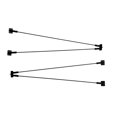 thumbnail image 1 of Rage RC RGRA1235 Super Cub MX4 Set de Jambes de Force, 1 of 1
