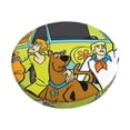 thumbnail image 2 of Lsque Scooby-Doo Round Bar chair cushion covers Velvet Fabric Premium Comfort Protects from Scratches and Stains for 14-17 Inch Chair- 13 inch, 2 of 7