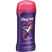 Degree Girl Love Invisible Solid Antiperspirant & Deodorant, 2.6 oz