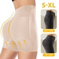 thumbnail image 4 of biudgviw Seamless Shaping Boyshorts for Women Butt Lifting Girdle Shorts Body Shaper Slimmer Under Dress Shapewear, 4 of 7