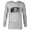 Athletic Heather, variant on Star Wars Han Solo Falcon “Don’t Make Me Pull Over” Funny - Long Sleeve T-Shirt for Men - Customized-Black